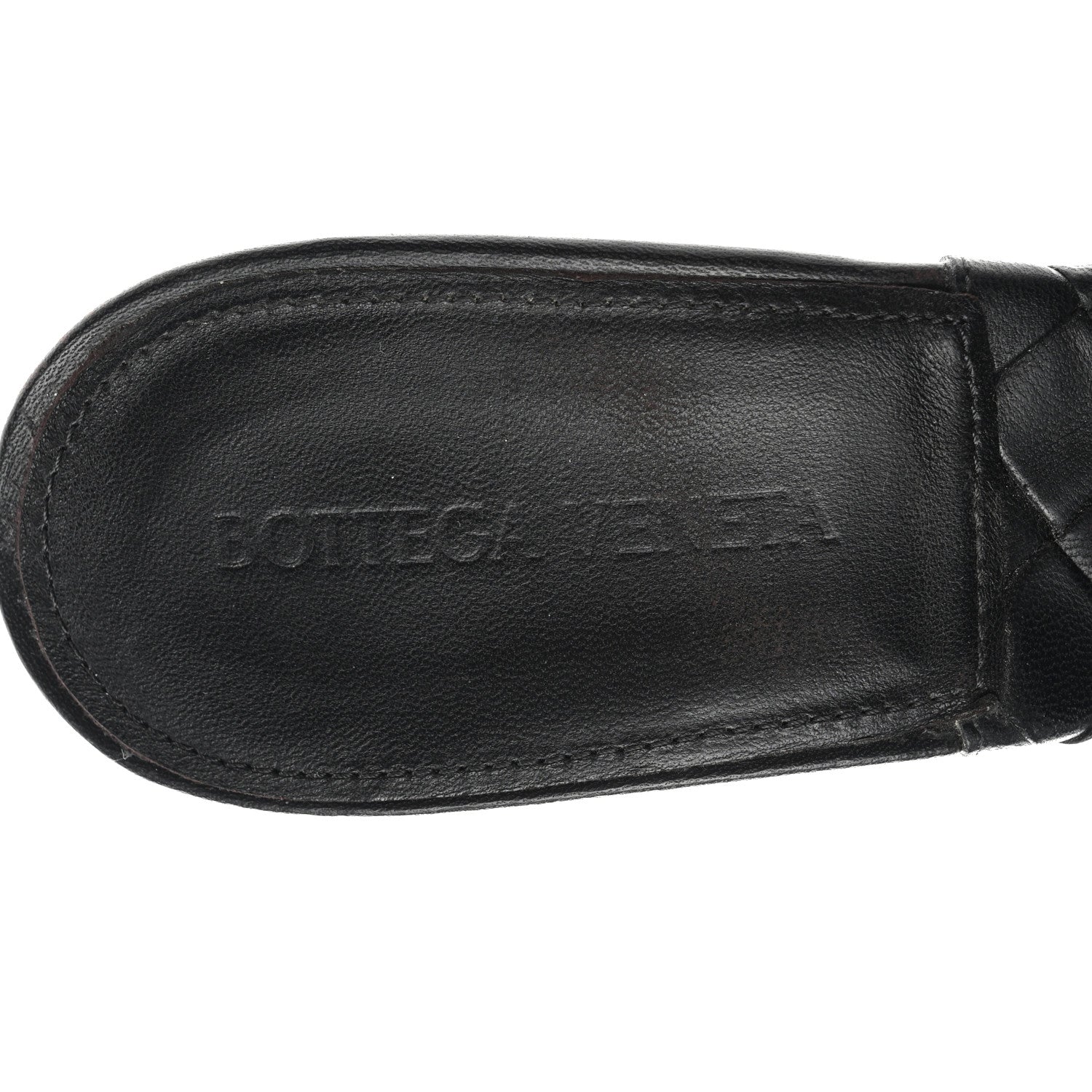Bottega Veneta Nappa Maxi Intrecciato Lido Mule Sandals 39 Black 7 of 12