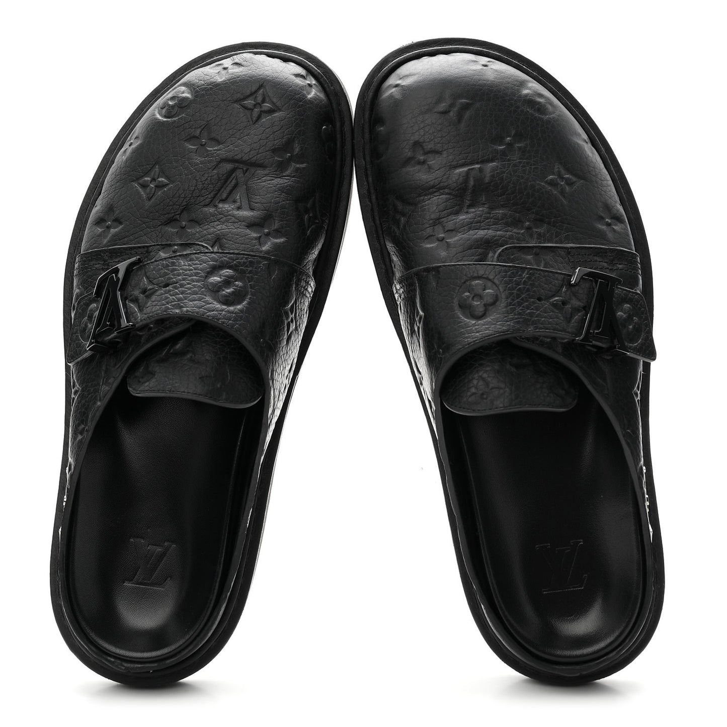 Empreinte Monogram LV Easy Mens Mule 8.5 Black