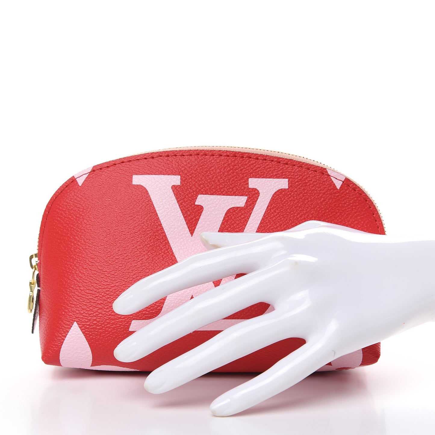 Monogram Giant Cosmetic Pouch Rouge