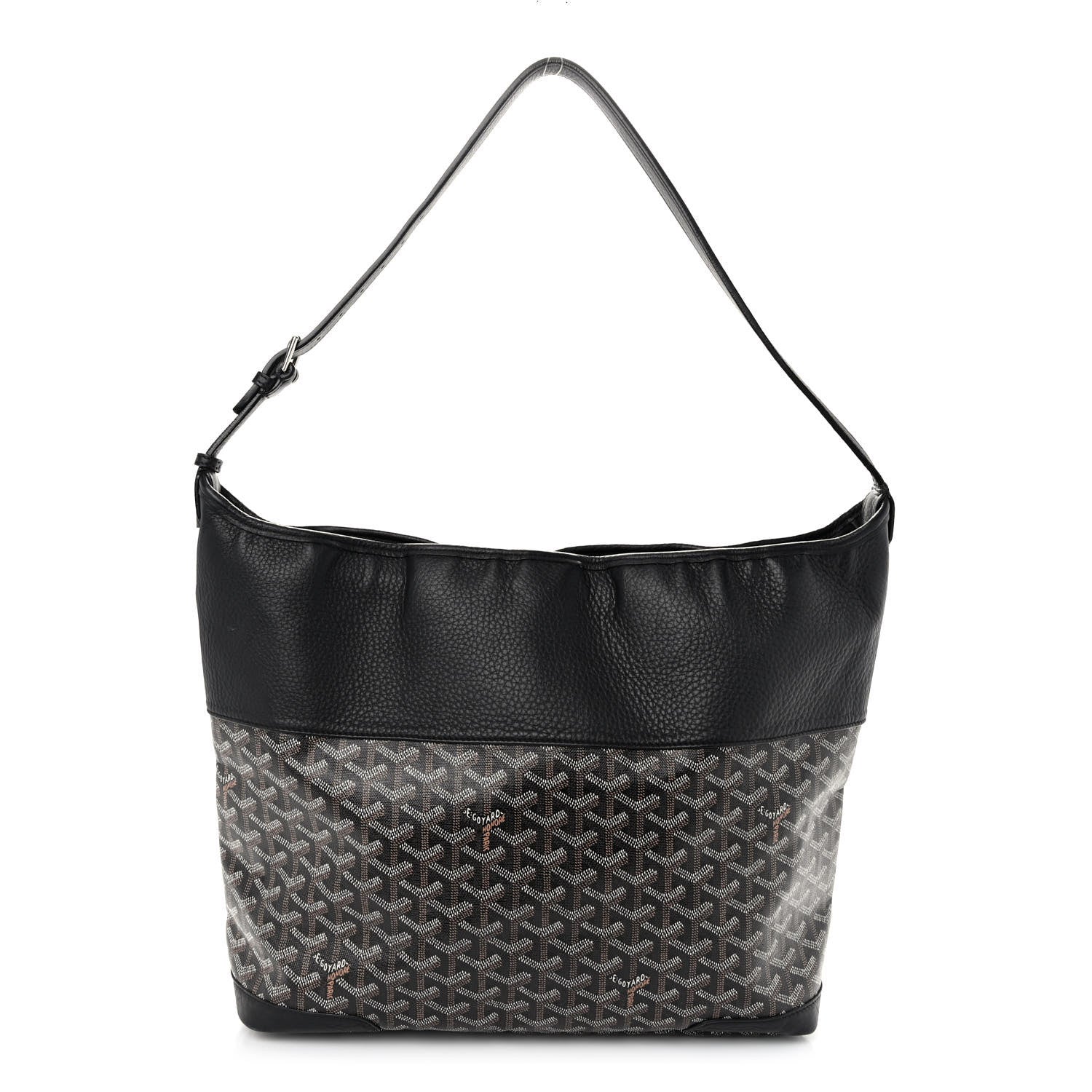 Goyard Goyardine Grenadines Hobo Black 1 of 8