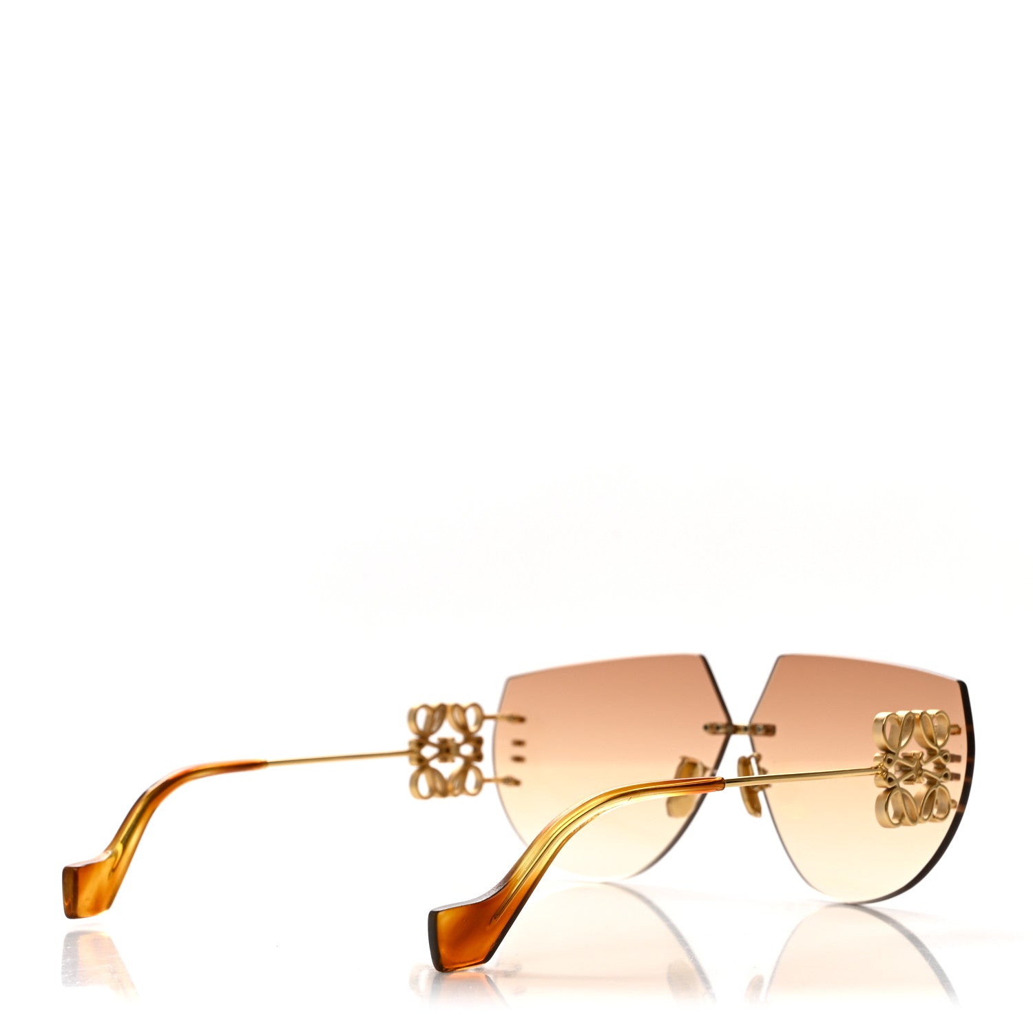 Loewe Metal Anagram Sunglasses LW40049U Gold 3 of 6