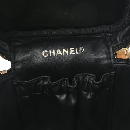 Chanel Caviar Vanity Cosmetic Case Black 6 of 8