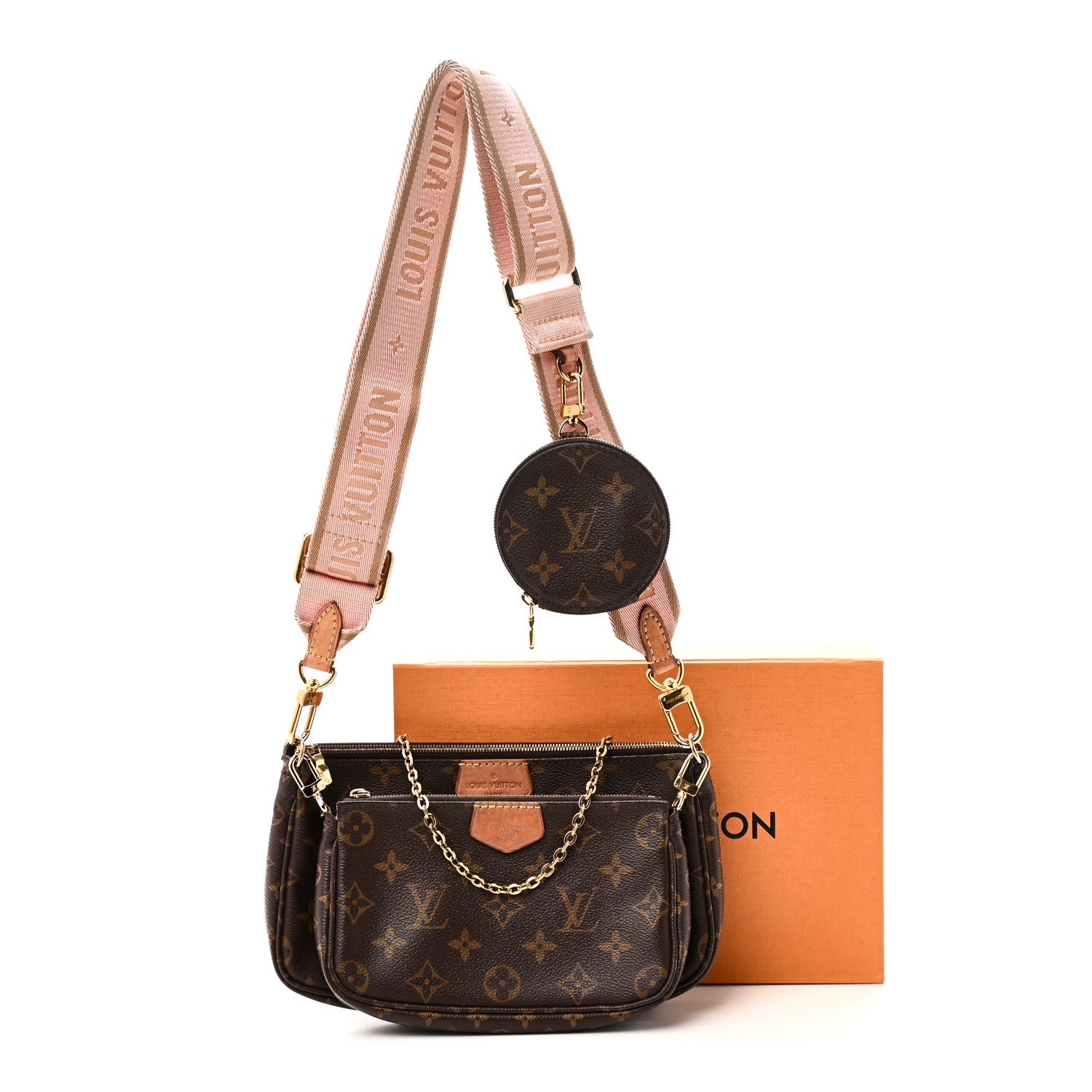 Louis Vuitton Monogram Multi Pochette Accessories Rose Clair 11 of 11
