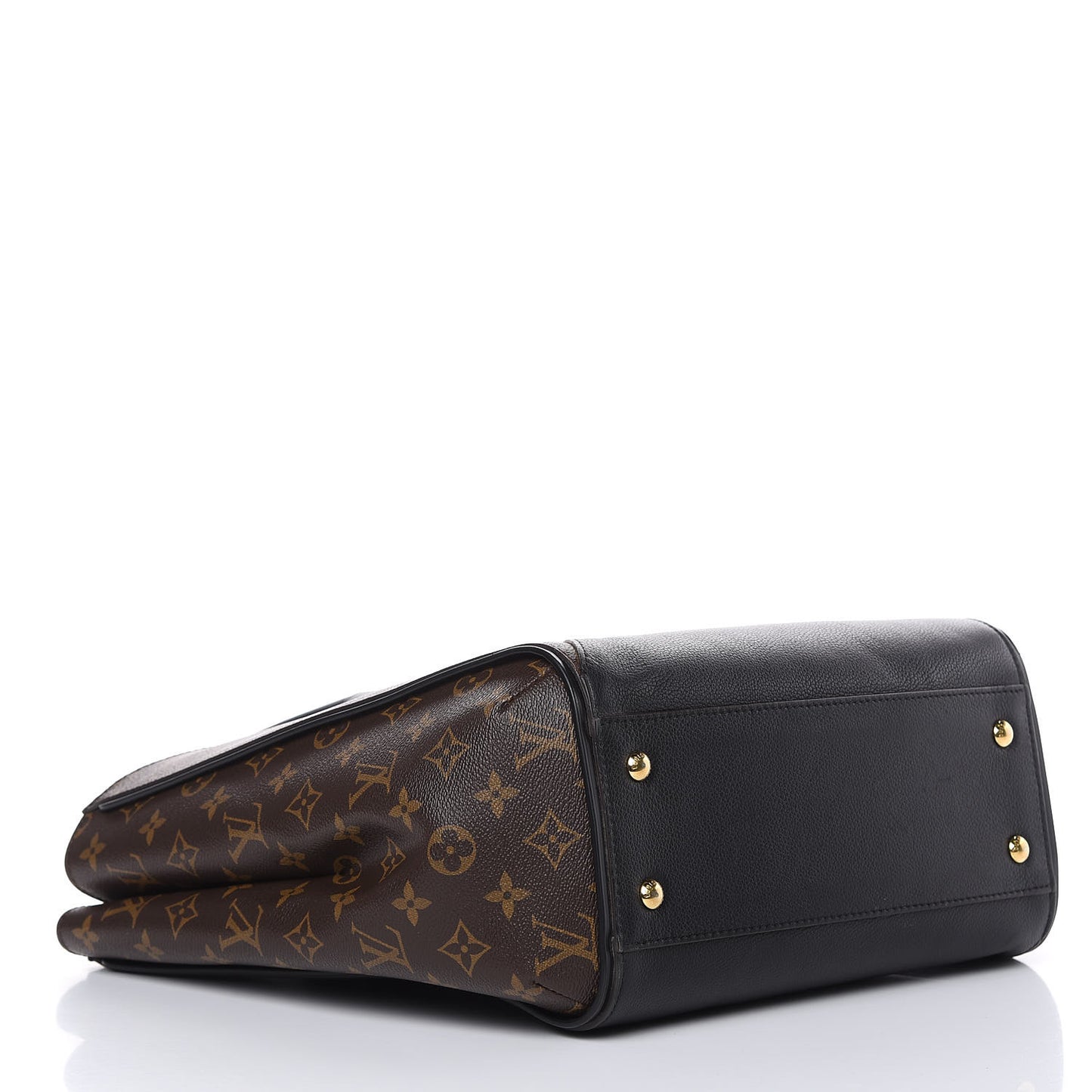 Calfskin Monogram Kimono Tote Black
