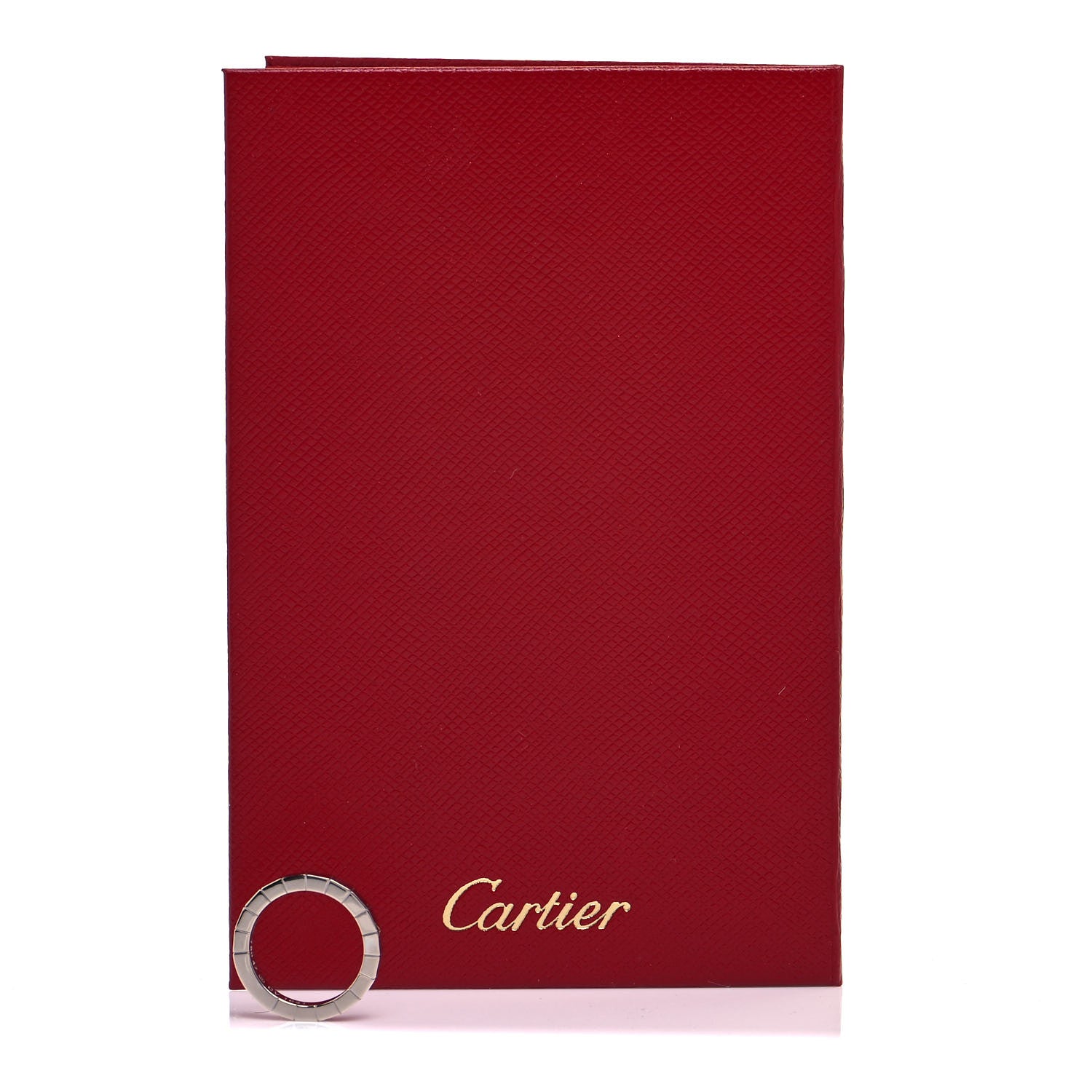 Cartier 18K White Gold Lanieres Ring 47 4 5 of 5