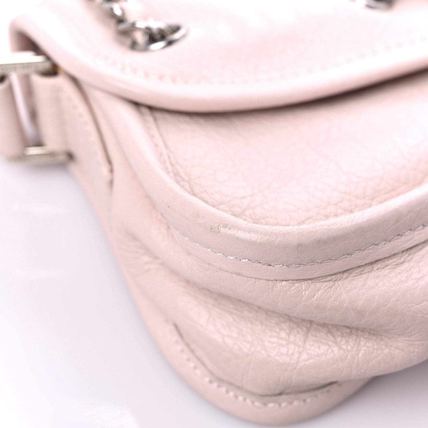 Chanel Calfskin Mademoiselle Flap Shoulder Bag Light Pink 8 of 18