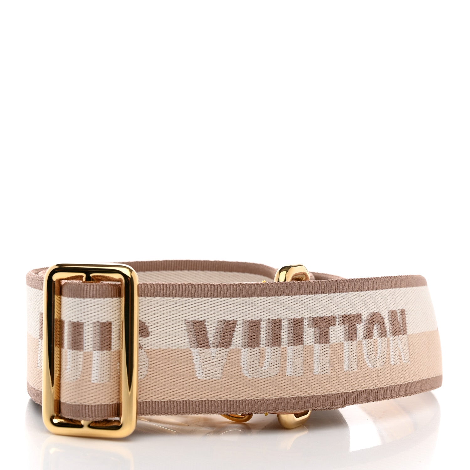 Louis Vuitton Jacquard Speedy Bandouliere 20 Shoulder Strap Beige 2 of 4