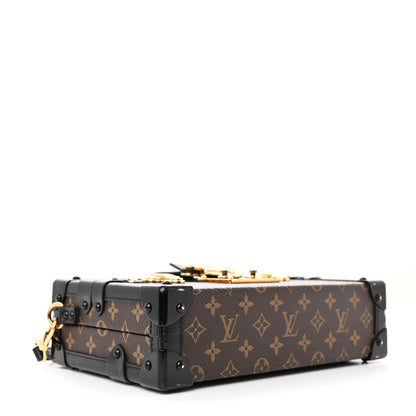 Louis Vuitton Monogram Petite Malle Black 4 of 12