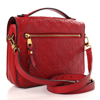 Louis Vuitton Empreinte Pochette Metis Scarlet 3 of 10