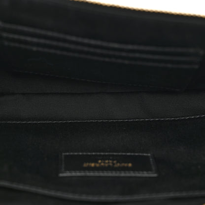 Saint Laurent Grain De Poudre Monogram Belt Bag Black 5 of 12