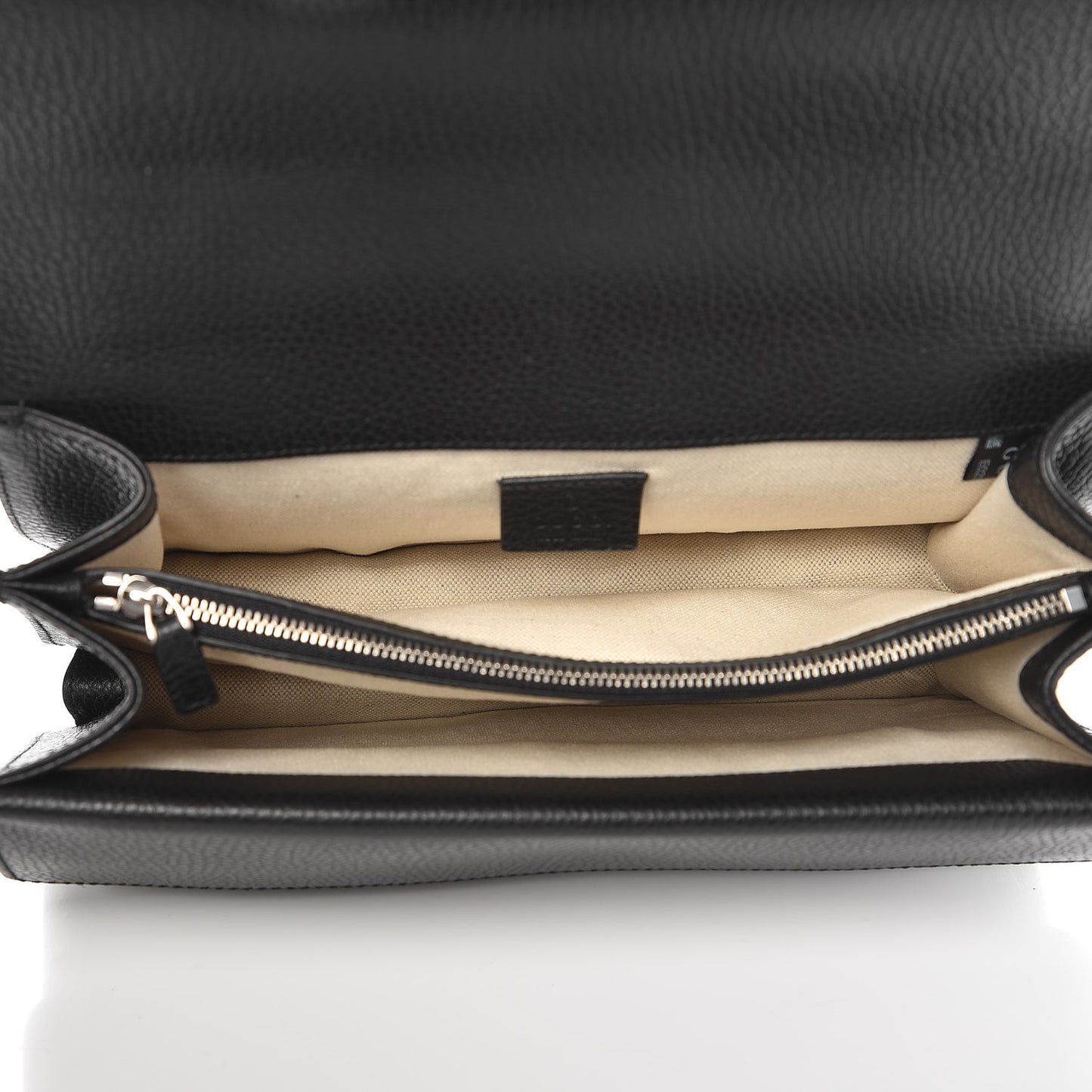 Pebbled Calfskin Small Dionysus Shoulder Bag Black