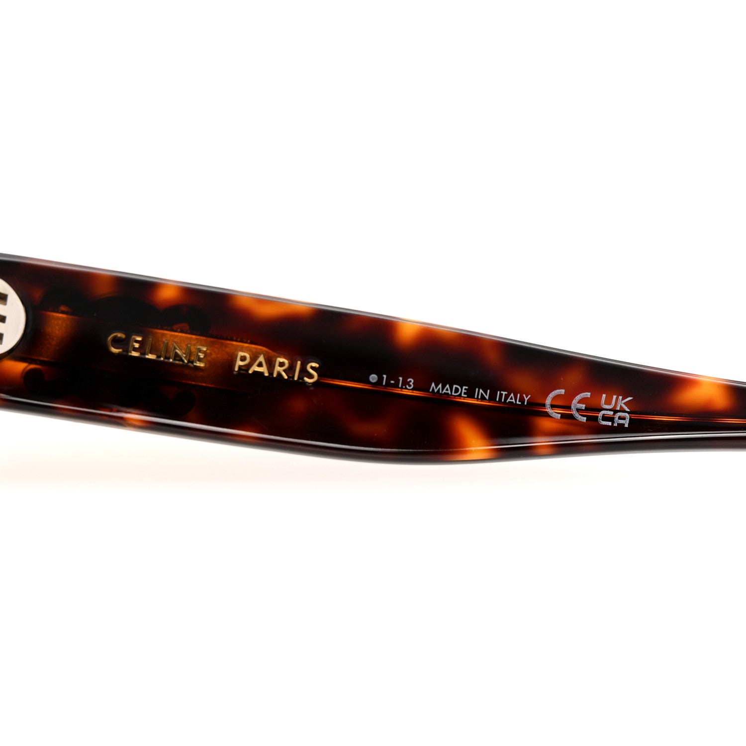 Celine Acetate Triomphe 01 Sunglasses CL40262U Tortoise 5 of 8