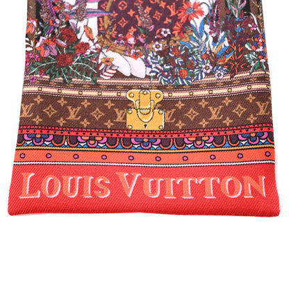 Louis Vuitton Silk Vuittonite Bandeau Brown 2 of 8