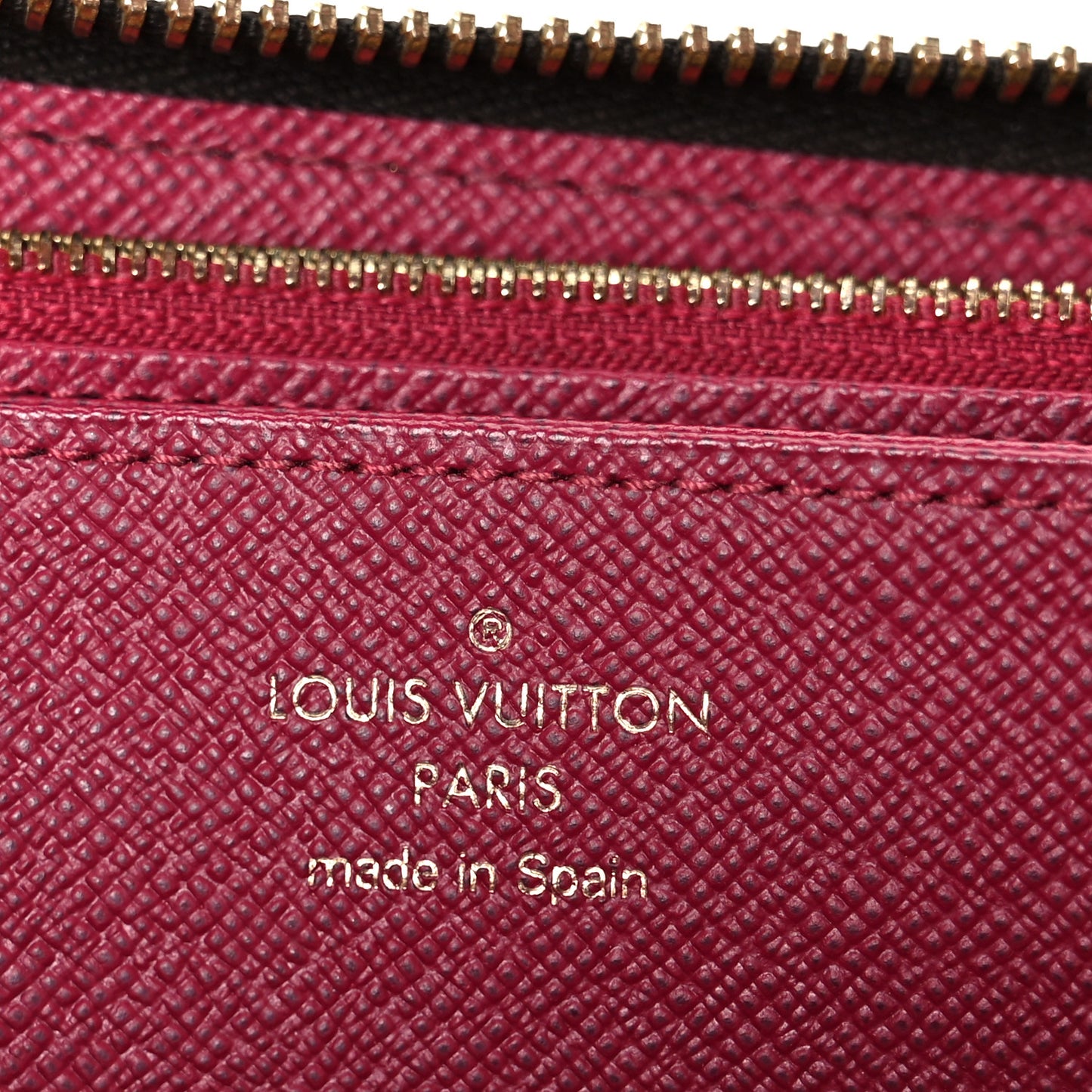 Monogram Zippy Wallet Fuchsia