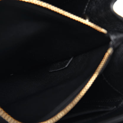 Celine Grained Calfskin Small 16 Top Handle Bag Black 9 of 11