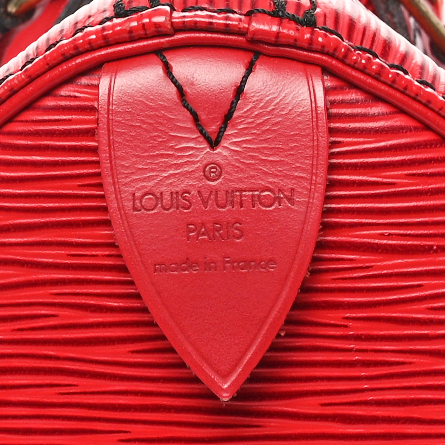 Louis Vuitton Epi Speedy 25 Castillan Red 6 of 9