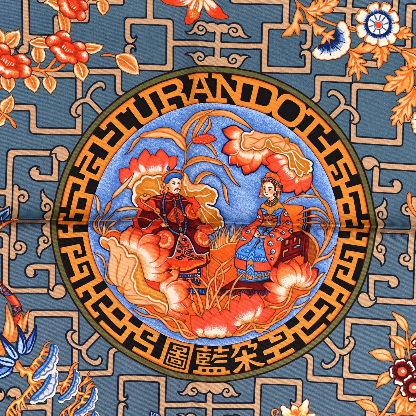 Silk Turandot Scarf 90
