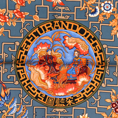 Hermes Silk Turandot Scarf 90 5 of 5