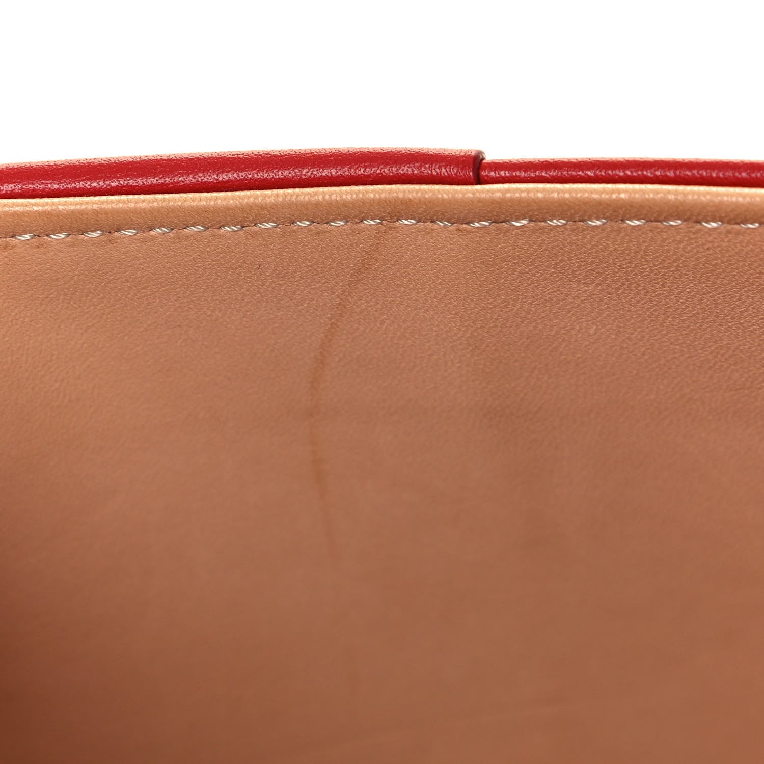 Delvaux Box Calfskin Mini Brillant Satchel Red 13 of 14