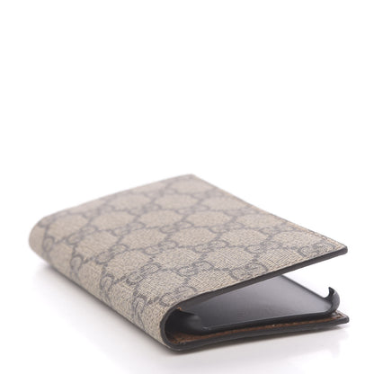 Gucci GG Supreme Monogram iPhone 7/8 Case Wallet Beige 4 of 7