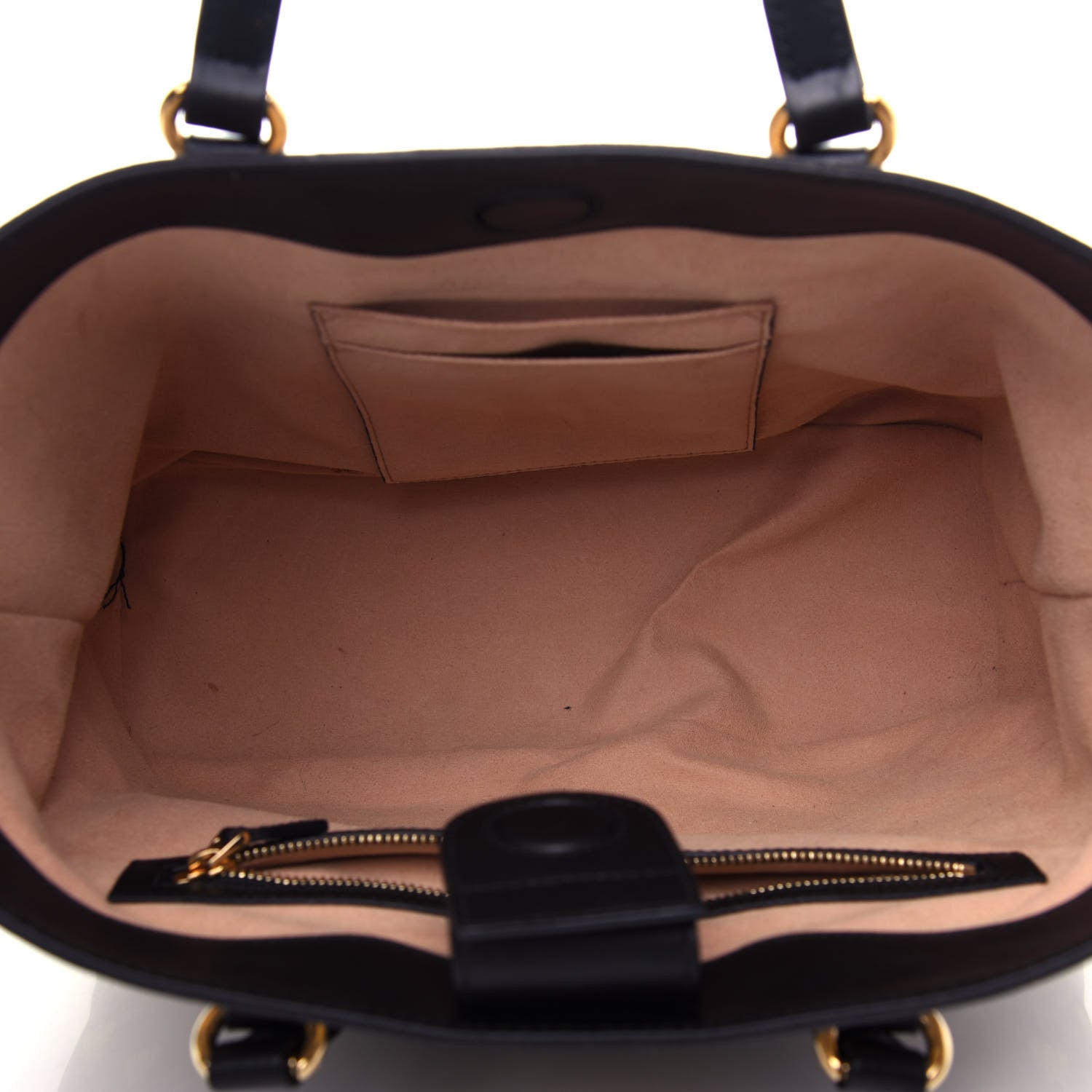 Gucci Soft GG Supreme Monogram Bees Small Crossbody Tote Beige Oro Black 5 of 11