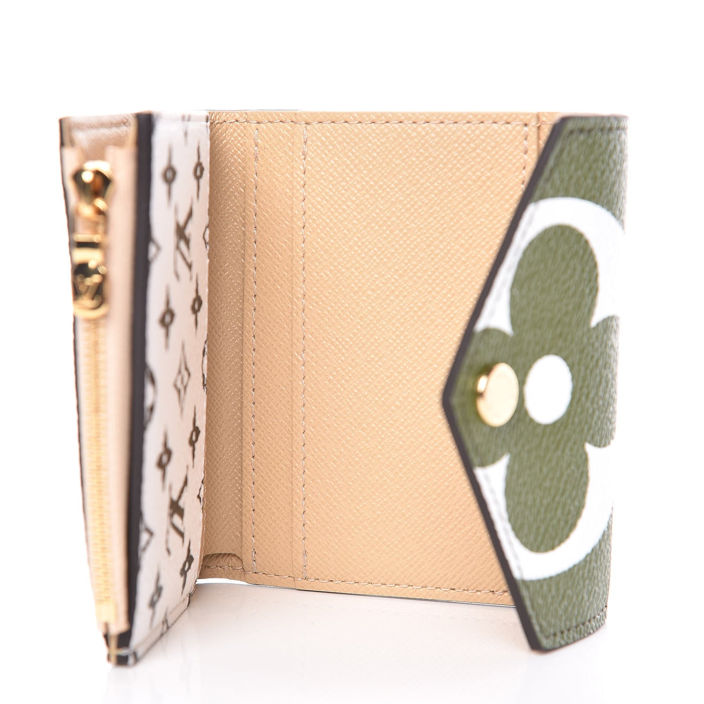 Monogram Giant Zoe Wallet Kaki
