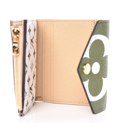 Louis Vuitton Monogram Giant Zoe Wallet Kaki 5 of 8