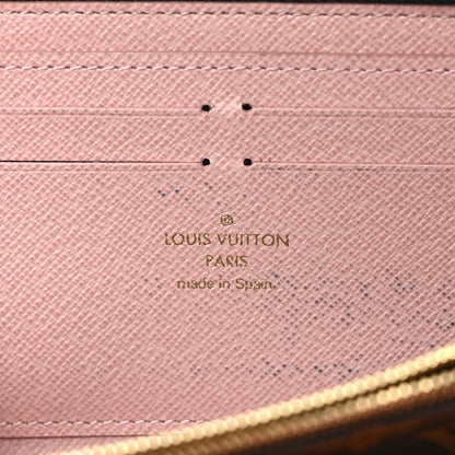 Louis Vuitton Monogram Clemence Wallet Rose Ballerine 6 of 7