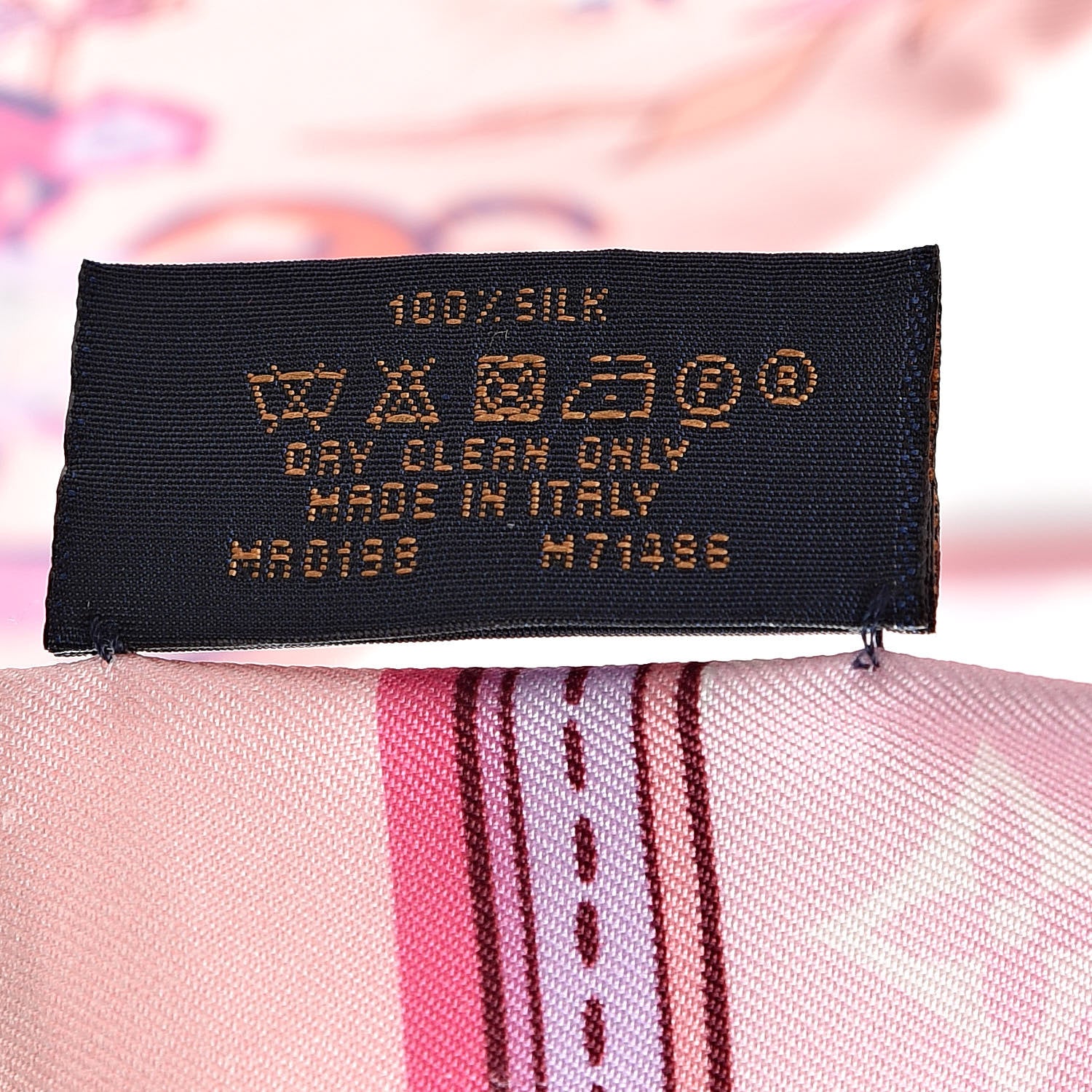 Louis Vuitton Silk Monogram Superstition Bandeau Light Pink 4 of 5