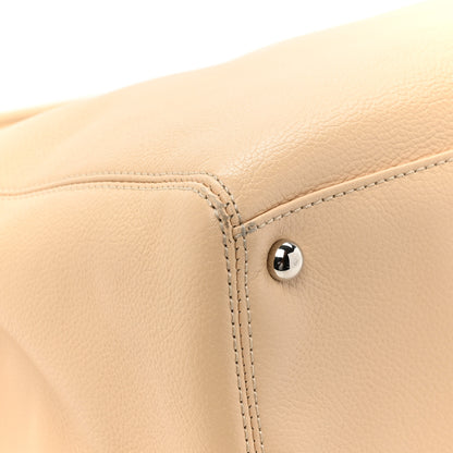 Chanel Calfskin Cerf Executive Shopper Tote Beige 15 of 16
