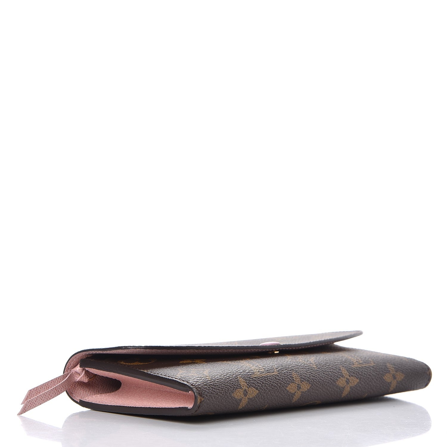 Louis Vuitton Monogram Emilie Wallet Rose Ballerine 4 of 8