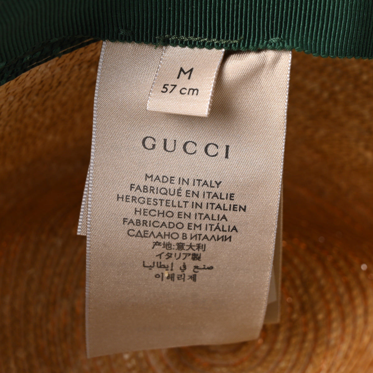 Abaca Straw Web Fedora Hat M