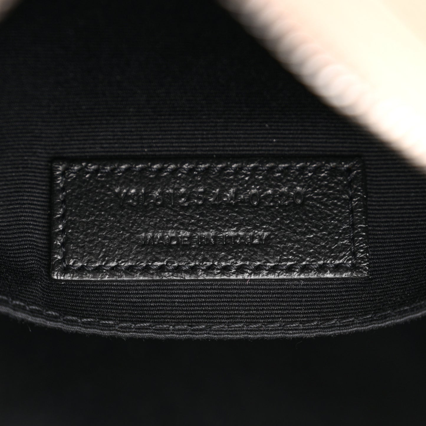 Calfskin Matelasse Monogram Lou Camera Bag Dark Beige