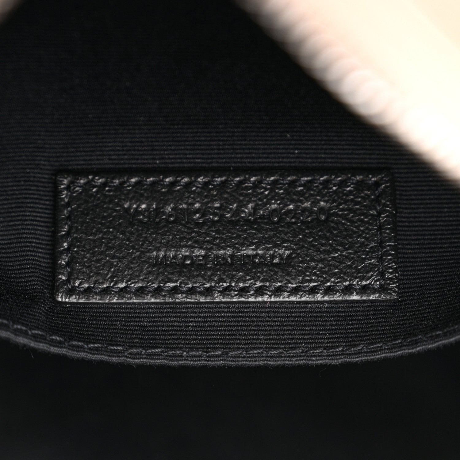 Saint Laurent Calfskin Matelasse Monogram Lou Camera Bag Dark Beige 7 of 11