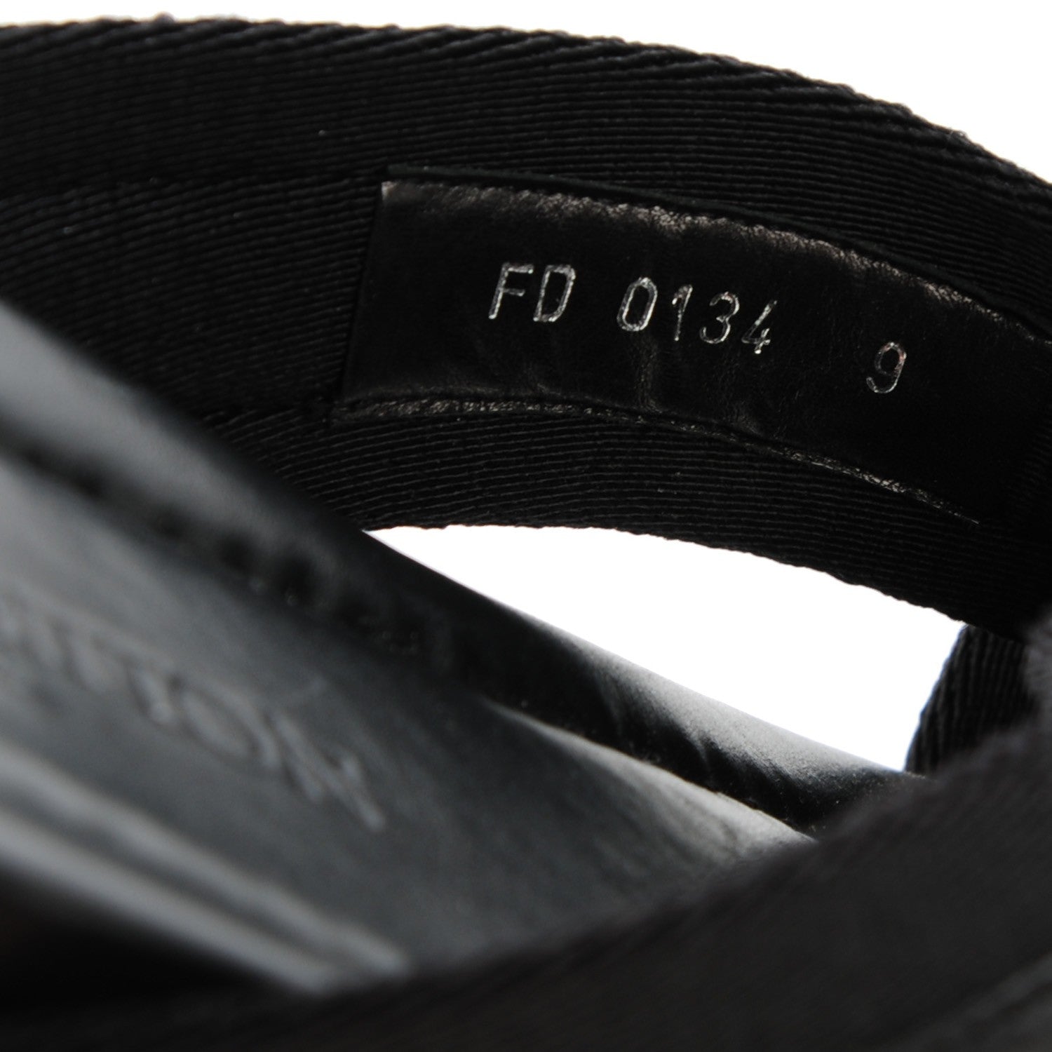 Louis Vuitton Leather Atoll Thong Sandals 9 Black 2 of 10