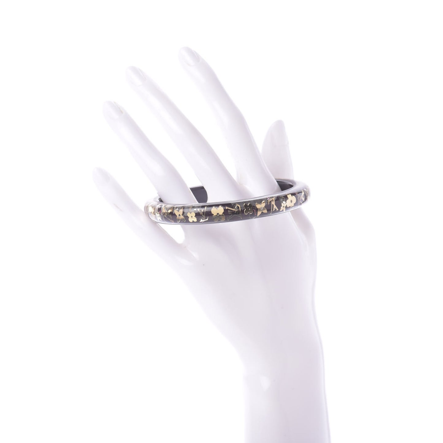 Resin Swarovski Medium Inclusion Bracelet PM Marron