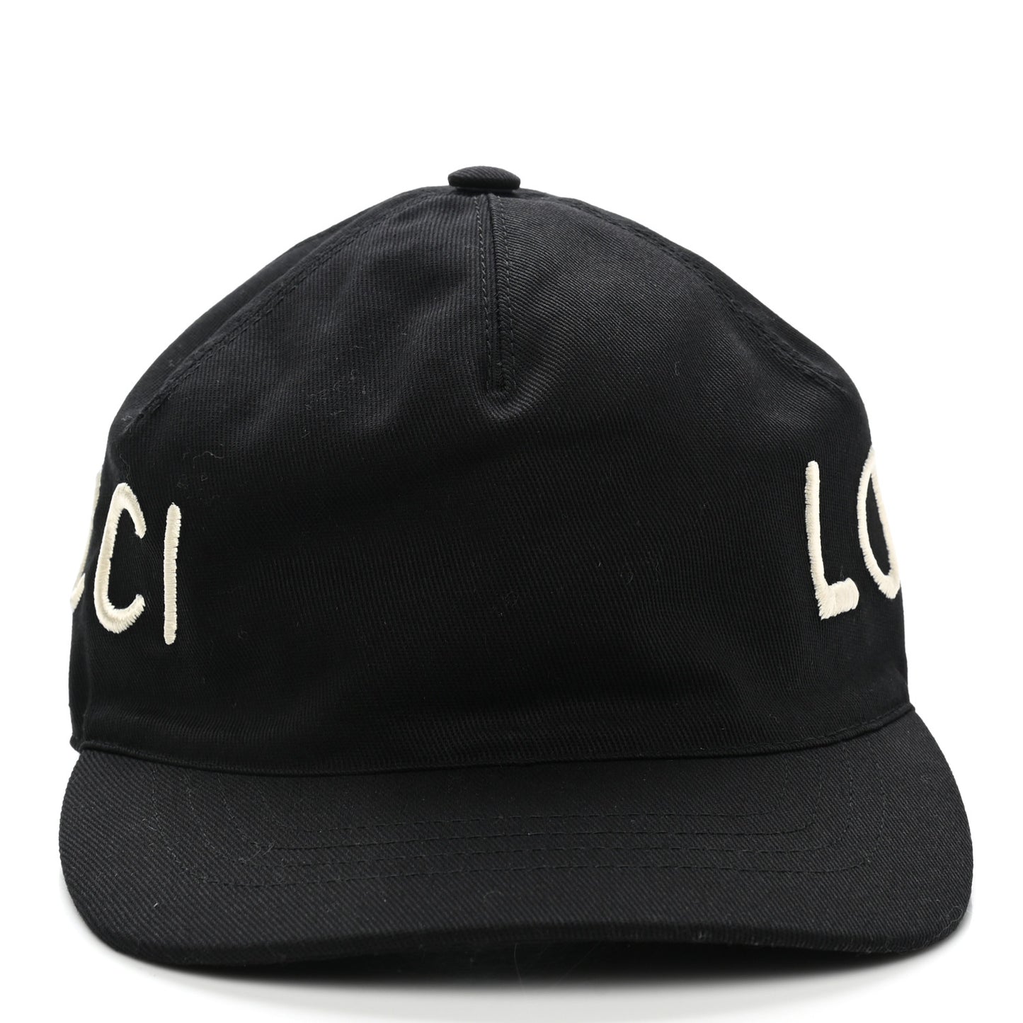 Cotton Loved Gucci Baseball Hat M Black