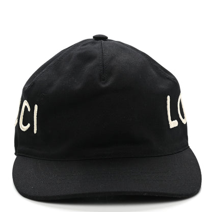 Gucci Cotton Loved Gucci Baseball Hat M Black 4 of 9