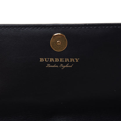 Burberry Vintage Check Henley Wallet On Chain Black 8 of 13