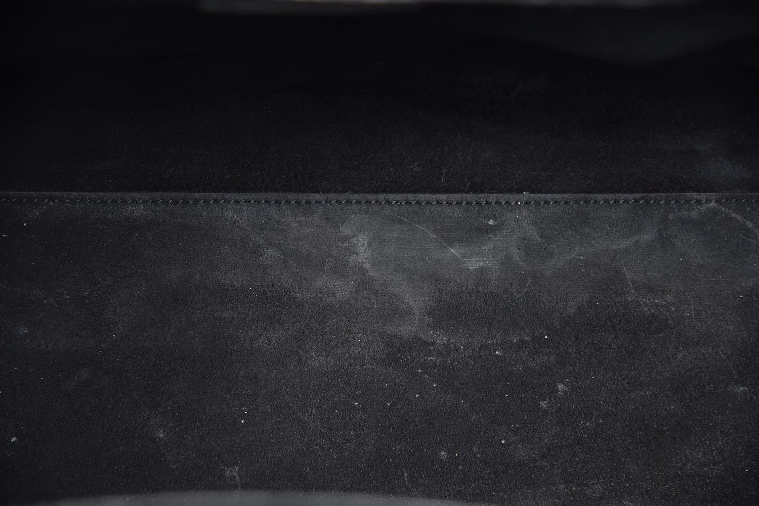 Saint Laurent Grained Calfskin Small Cabas Rive Gauche Black 8 of 15
