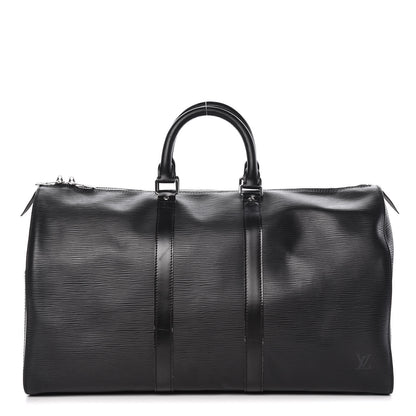 Louis Vuitton Epi Keepall 45 Black 1 of 12
