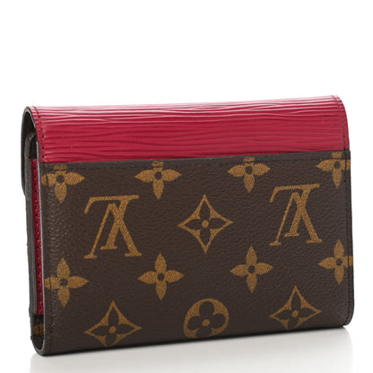 Louis Vuitton Epi Monogram Marie-Lou Compact Wallet Fuchsia 3 of 7