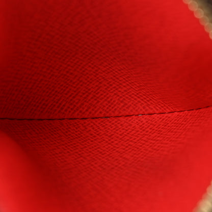 Louis Vuitton Monogram 2016 Christmas Animation Round Coin Purse Rouge 5 of 9