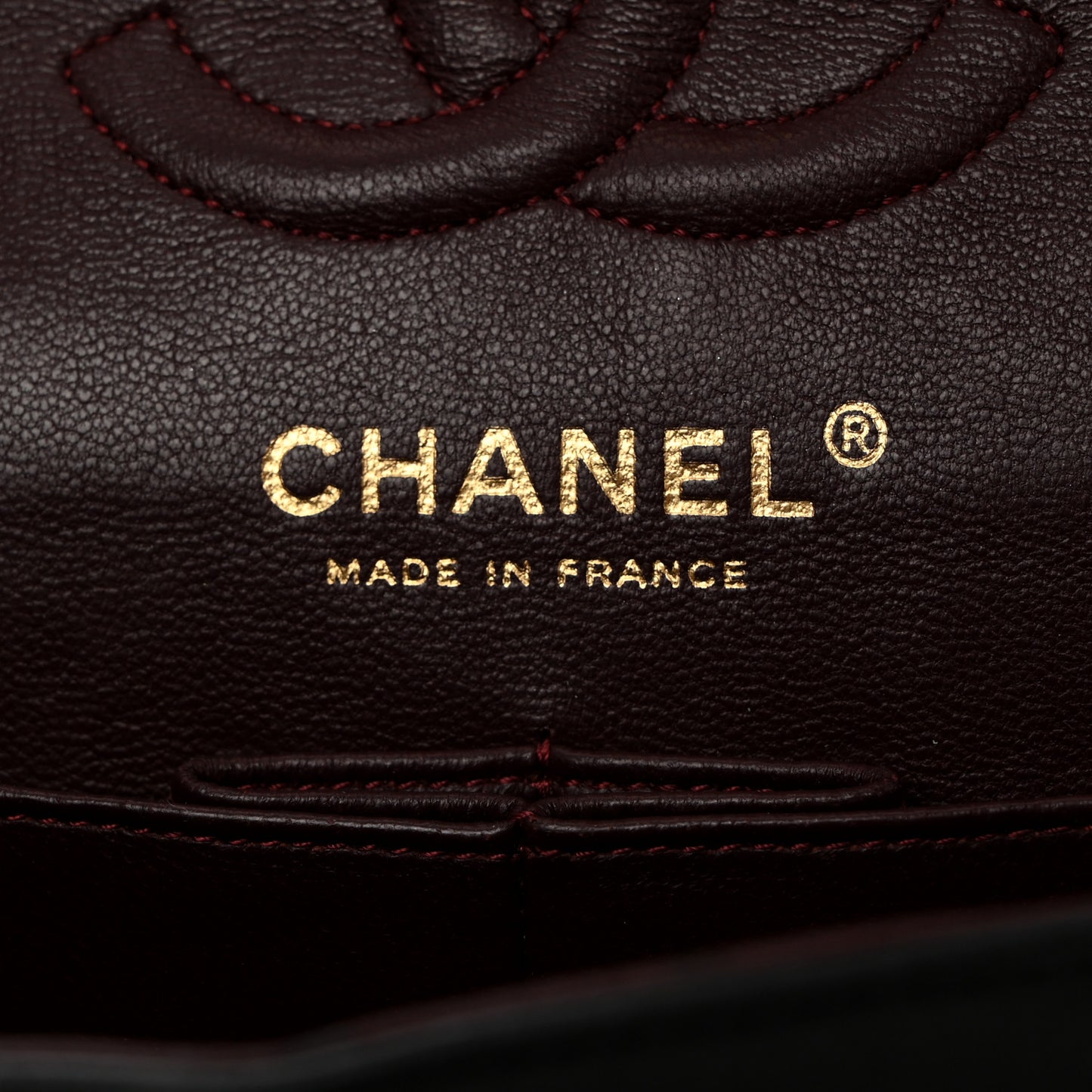 Lambskin Quilted Small Double Flap Black