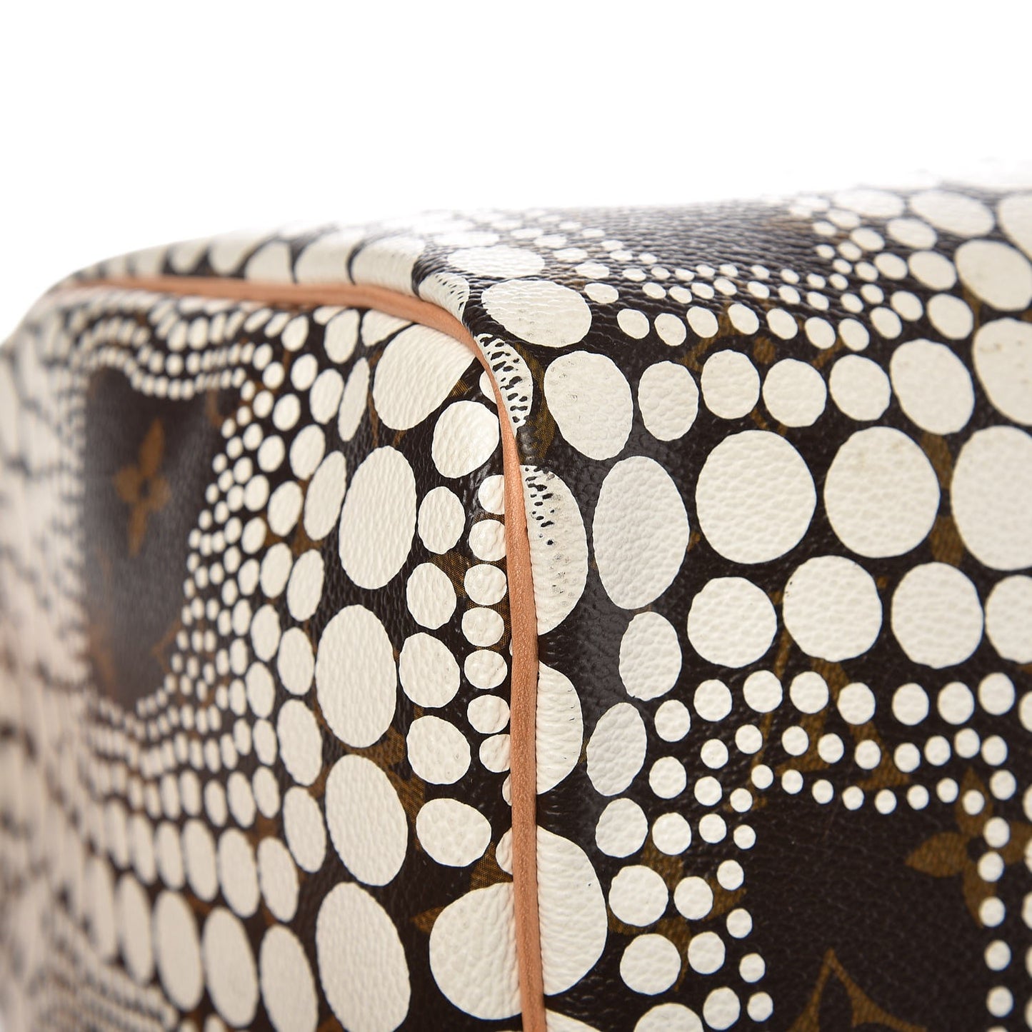 Monogram Kusama Town Speedy 30 White