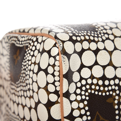 Louis Vuitton Monogram Kusama Town Speedy 30 White 15 of 19