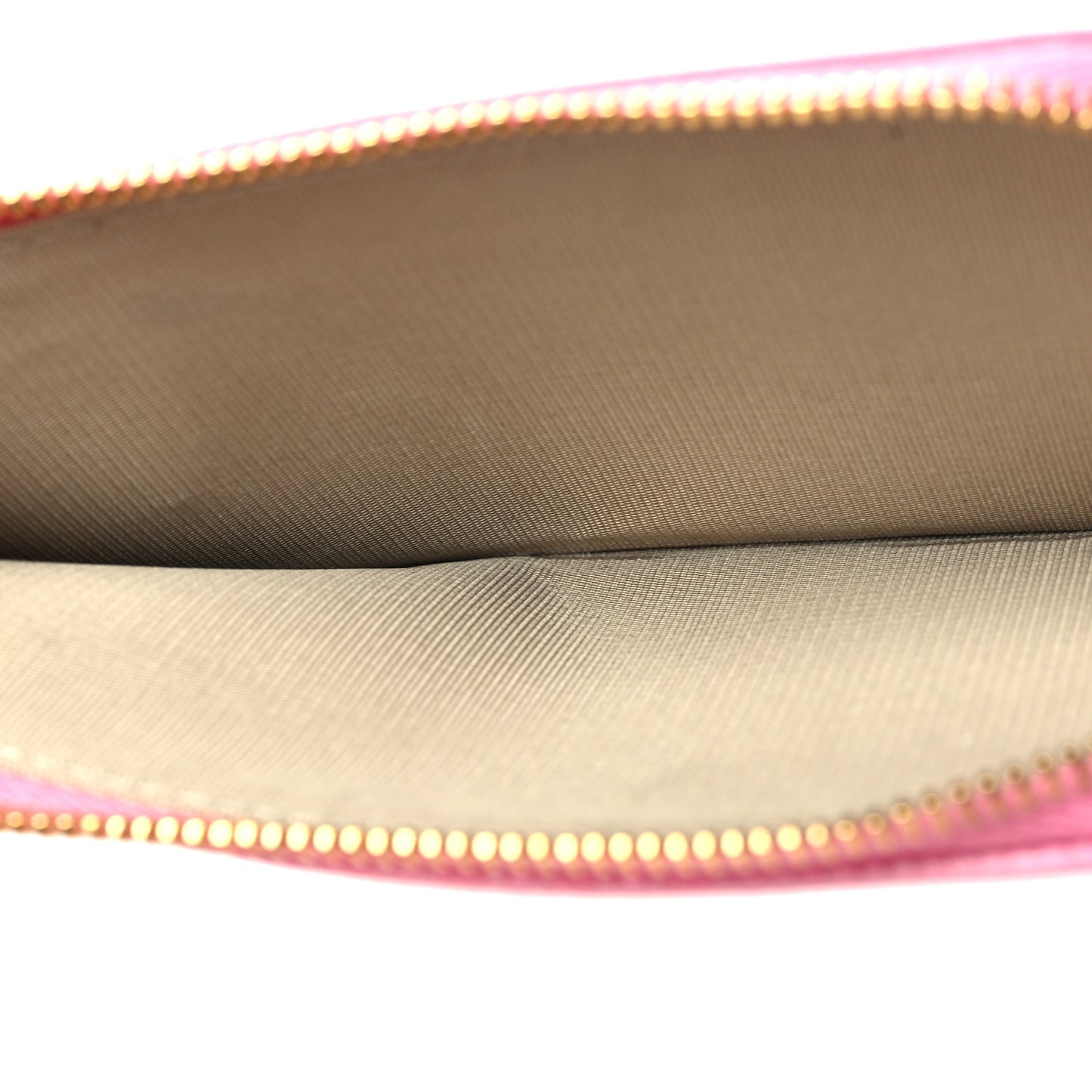 Coated Canvas Logo 4G Cut Zip Card Holder Pink