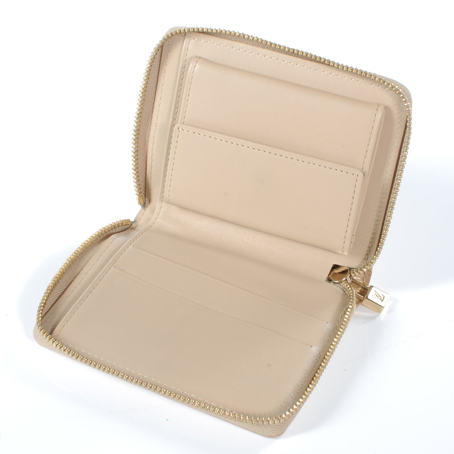 Vernis Broome Zip Wallet Beige
