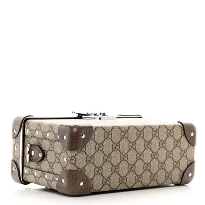 Gucci GG Supreme Monogram Globe-Trotter Beauty Case Brown 4 of 11