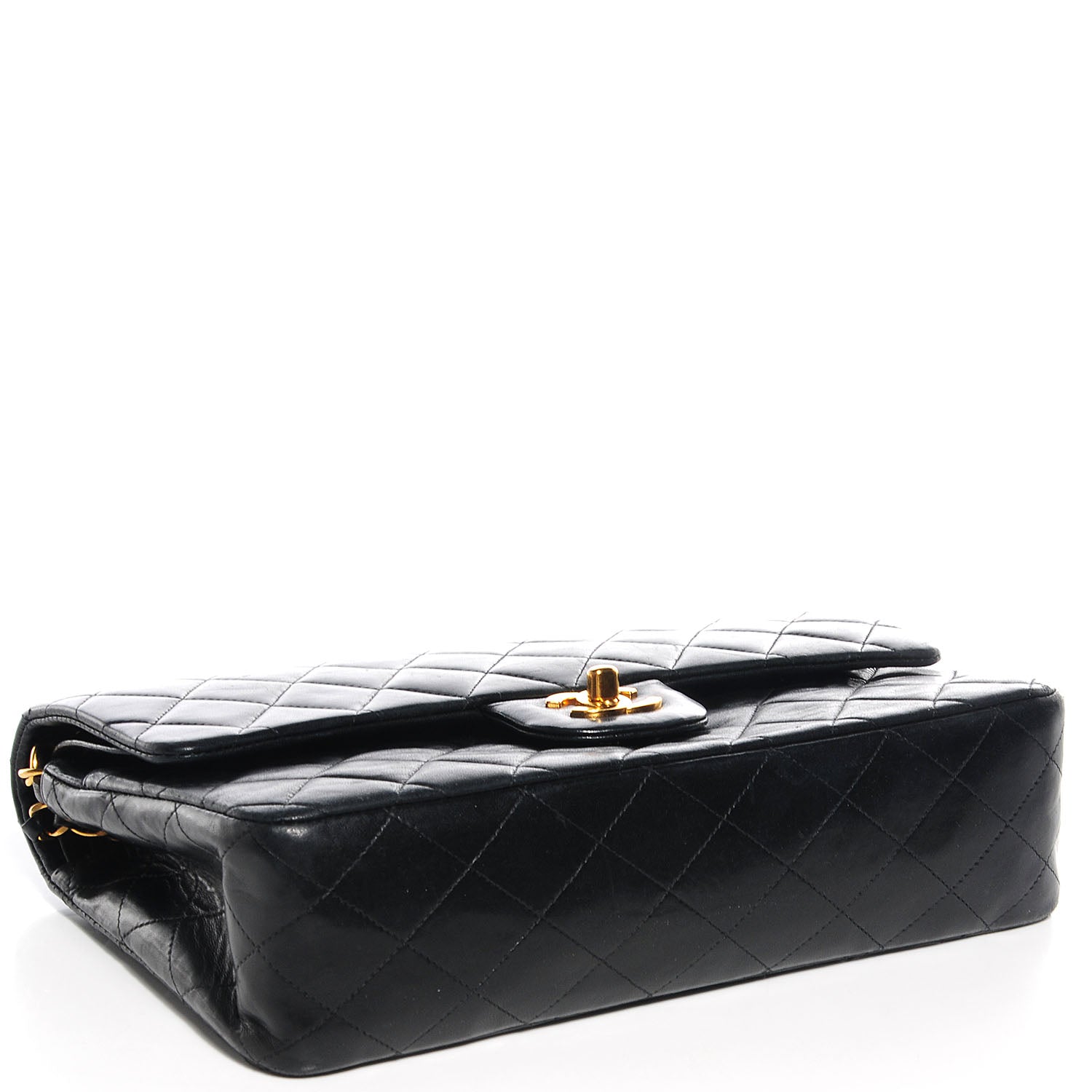 Chanel Lambskin Medium Double Flap Black 4 of 9